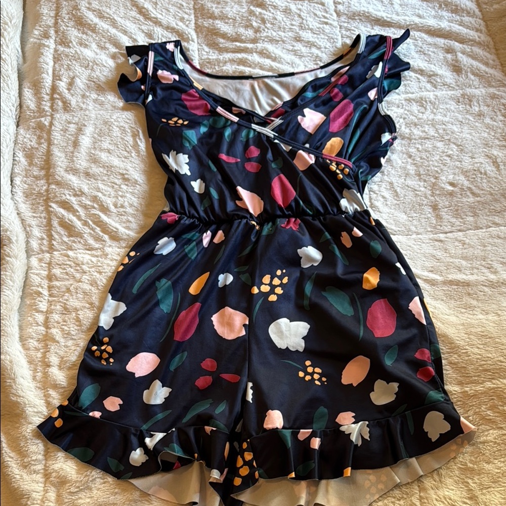 Honey love swim romper dupe - see description
